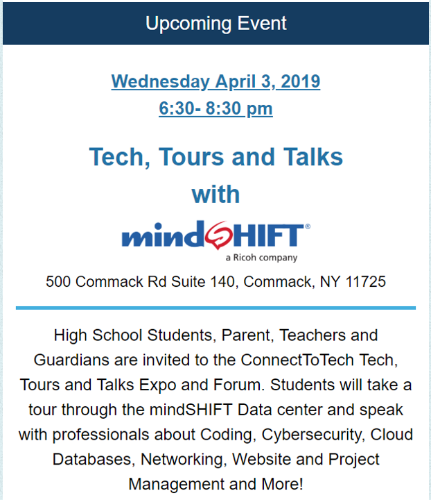 ConnectToTech MindSHIFT